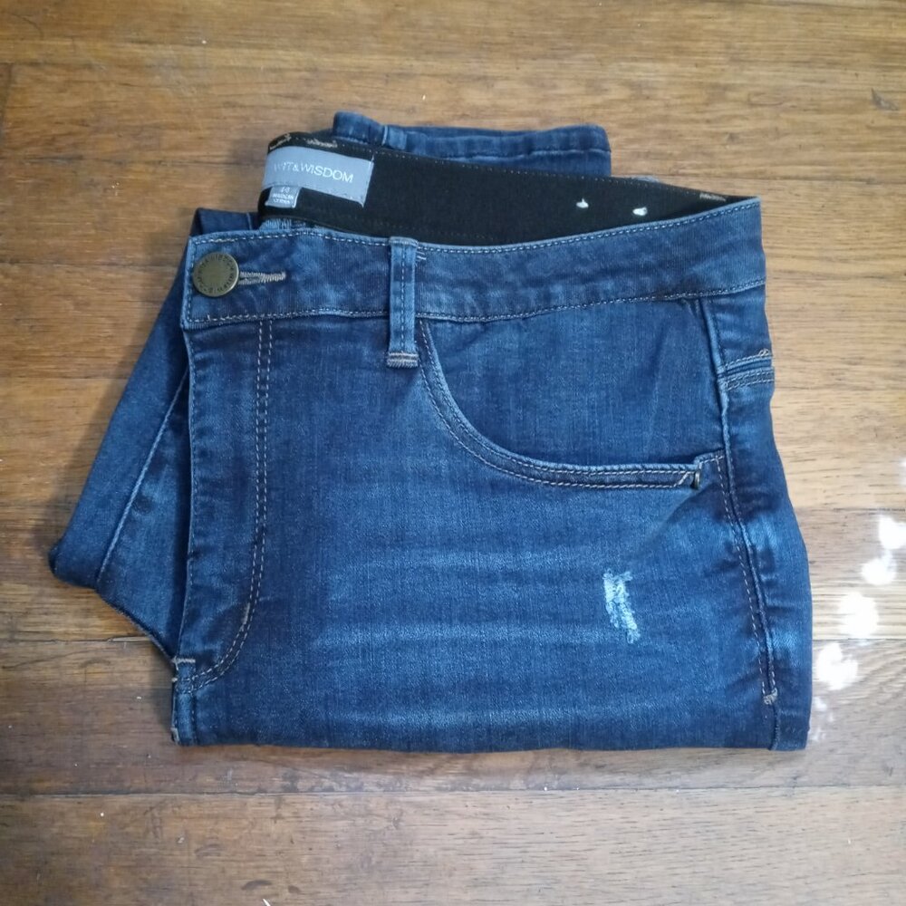 WIT & WISDOM ab solution skinny jeans (sz14) - Picture 12 of 15